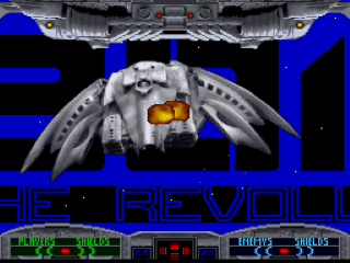 War 3010 The Revolution title screen for Super Nintendo